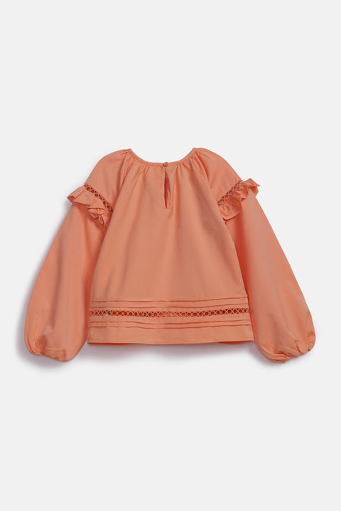GIRLS LACE TOP