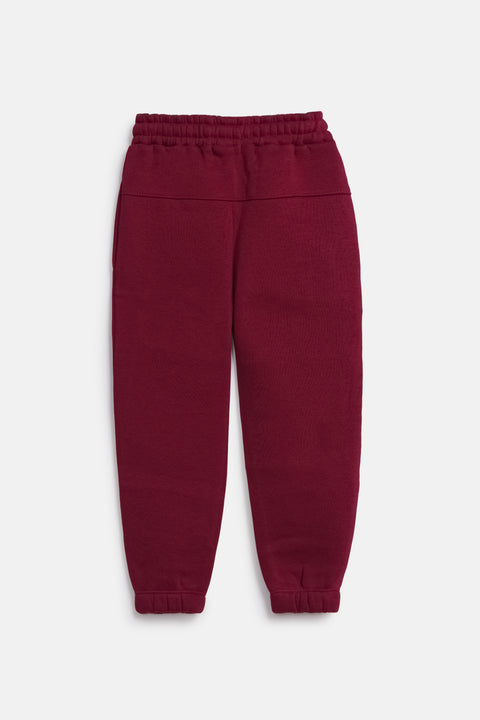BOYS PANEL FLEECE JOGGER TROUSER