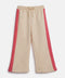 GIRLS CONTRAST PANELLED FLEECE TROUSERS