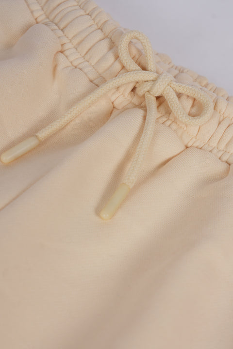 GIRLS CONTRAST PANELLED FLEECE TROUSERS