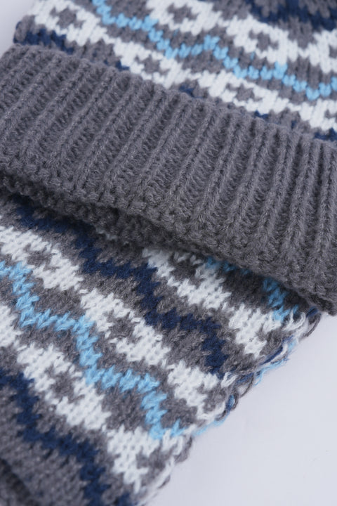 BOYS JACQUARD KNITTED SET
