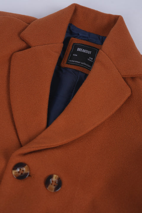 BOYS DOUBLE BREASTED WOOL BLAZER