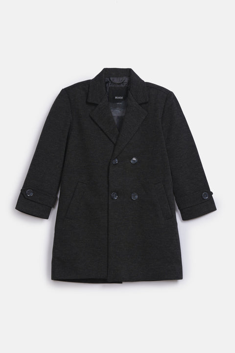BOYS WOOL BLEND LONG COAT