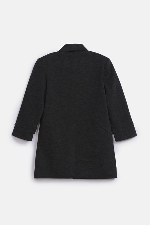 BOYS WOOL BLEND LONG COAT