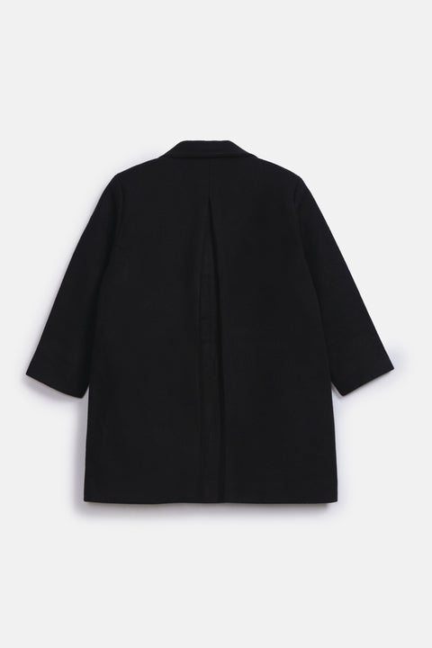 GIRLS WOOL BLEND LONG COAT