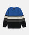 BOYS TURKISH ACRYLIC COLOR BLOCK SWEATER