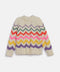 GIRLS CHEVRON JACQUARD SWEATERS