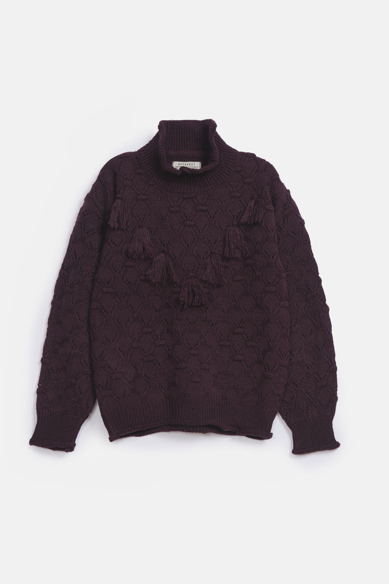GIRLS TURKISH ACRYLIC JACQUARD SWEATER