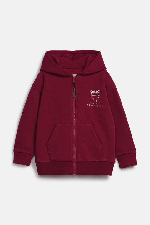 BOYS CHICAGO ZIPPER HOODIE