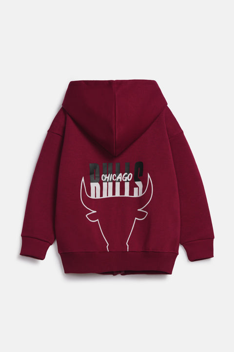 BOYS CHICAGO ZIPPER HOODIE