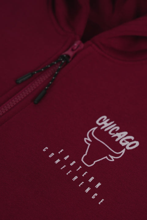BOYS CHICAGO ZIPPER HOODIE