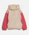 GIRLS CONTRAST PANELLED HOODIE