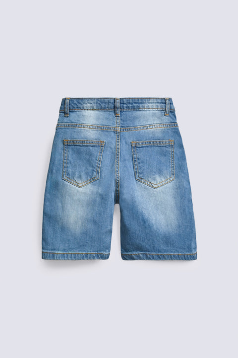 BOYS RIPPED DENIM SHORTS