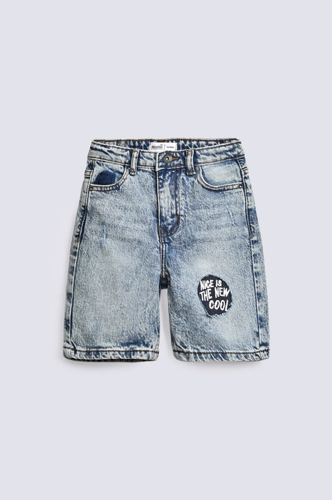 BOYS RANDOM WASH DENIM SHORTS