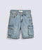 BOYS DENIM CARGO SHORTS