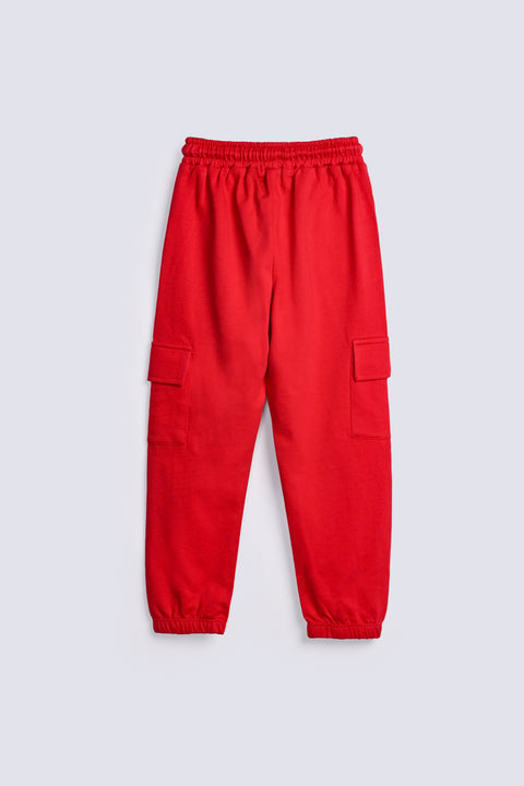 BOYS CARGO JOGGER TROUSER