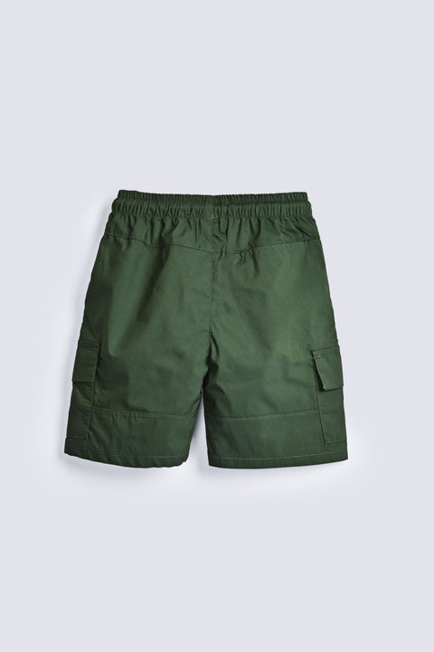 BOYS CARGO POCKET TWILL SHORTS