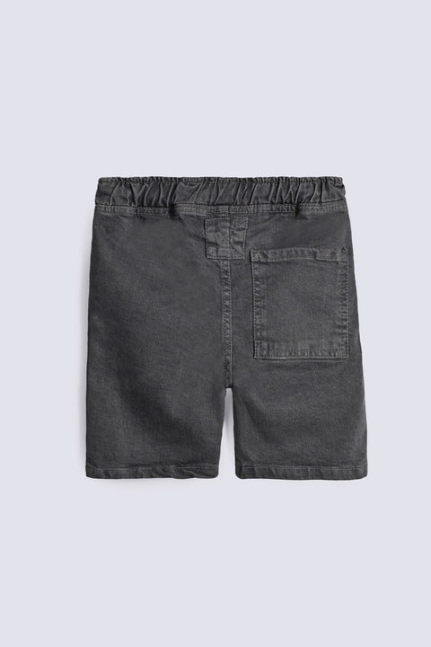 BOYS ZIP DETAIL DENIM SHORTS