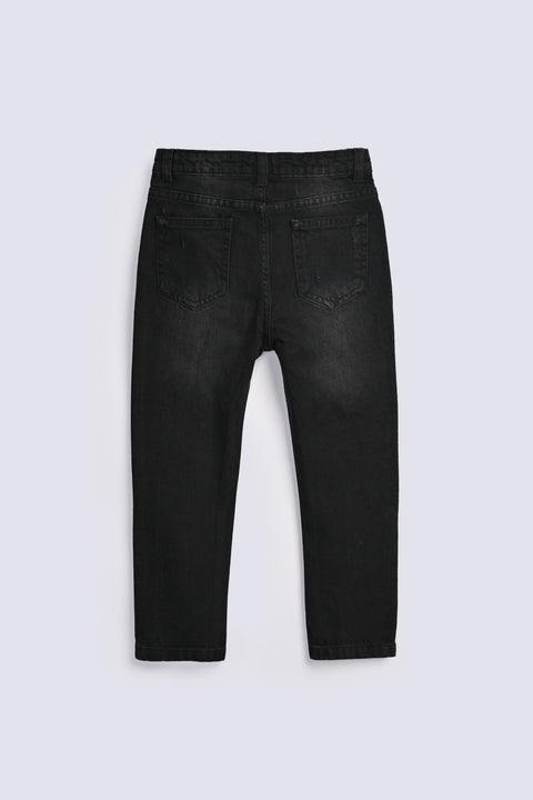 BOYS RIPPED DENIM