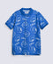 BOYS SMURF PRINT POLO