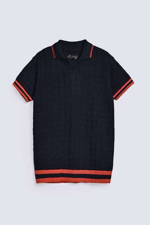 BOYS SWEATER KNIT POLO
