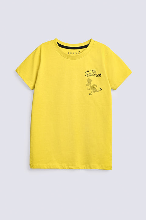 BOYS SIMPSONS PRINT TEE