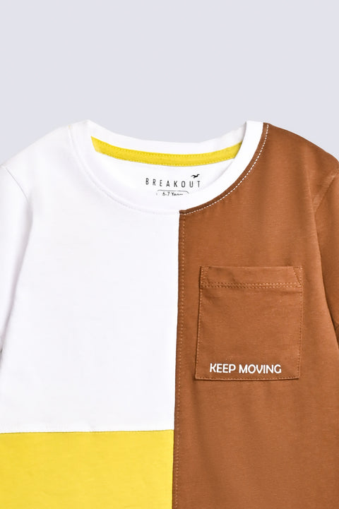BOYS COLOR BLOCK TEE