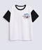 BOYS DROP SHOULDER CONTRAST SLEEVE TEE