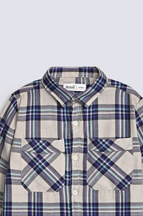 BOYS CHECKERED SHIRT