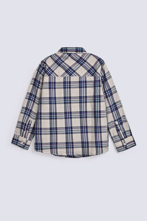 BOYS CHECKERED SHIRT