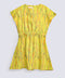 GIRLS PRINTED ELASTICATED BAND DRESS