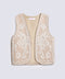 GIRLS PUFF PRINT WAISTCOAT