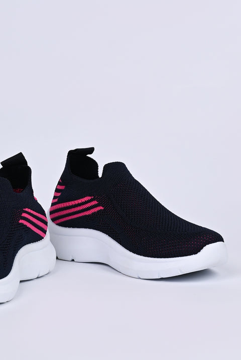 GIRLS KNIT SOCK TRAINER