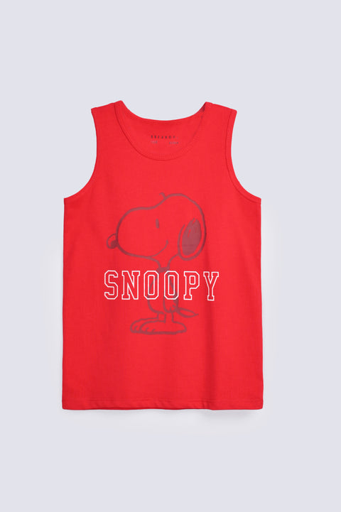 BOYS SNOOPY TANK TOP