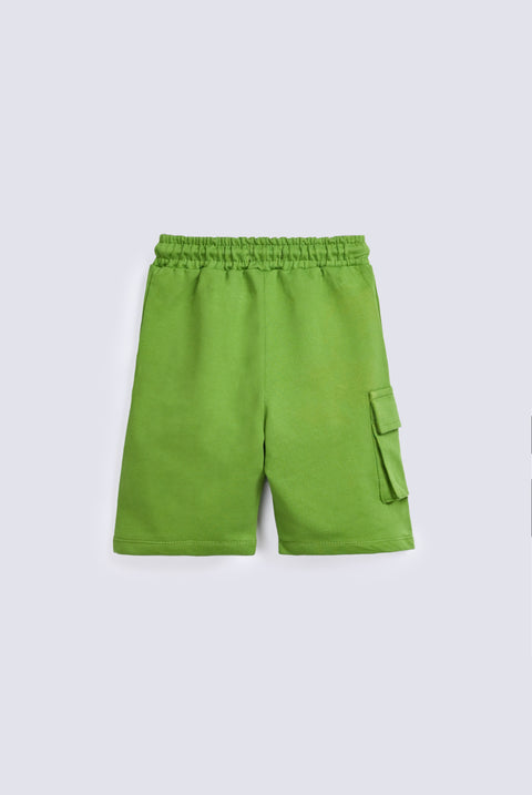 BOYS KNIT CARGO SHORTS