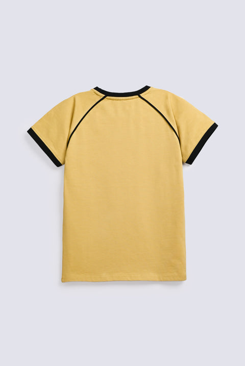 BOYS RAGLAN SLEEVE PIKACHU TEE