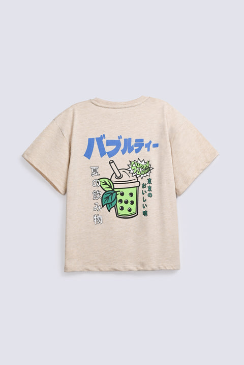 BOYS BOXY FIT POCKET DETAIL TEE