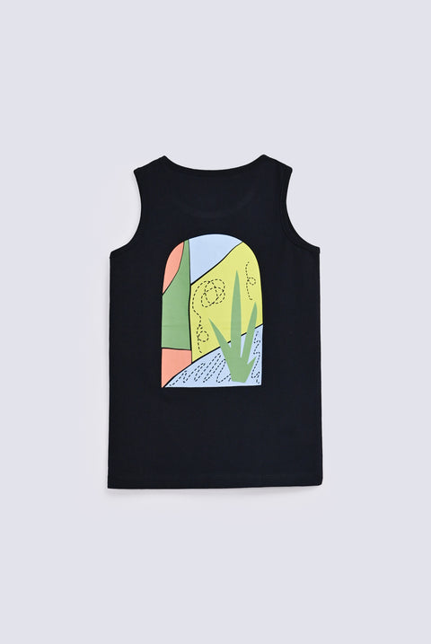 BOYS PRINTED TANK TOP