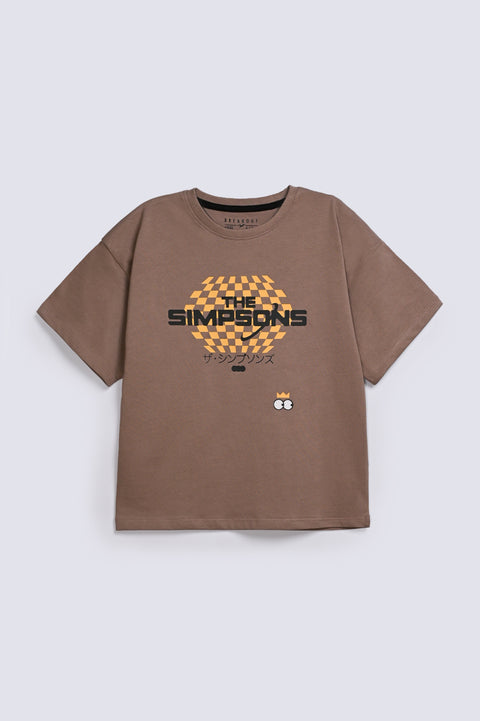 BOYS BOXY FIT SIMPSONS TEE