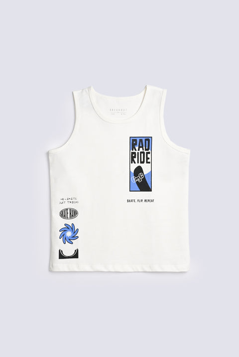 BOYS PRINTED TANK TOP