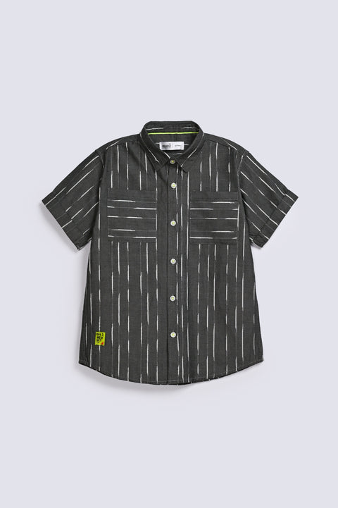 BOYS JACQUARD SHIRT