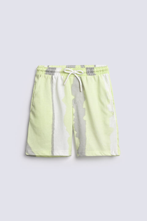 BOYS TIE & DYE KNIT SHORTS