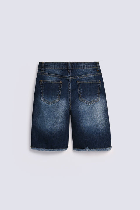 BOYS RIPPED DENIM SHORTS