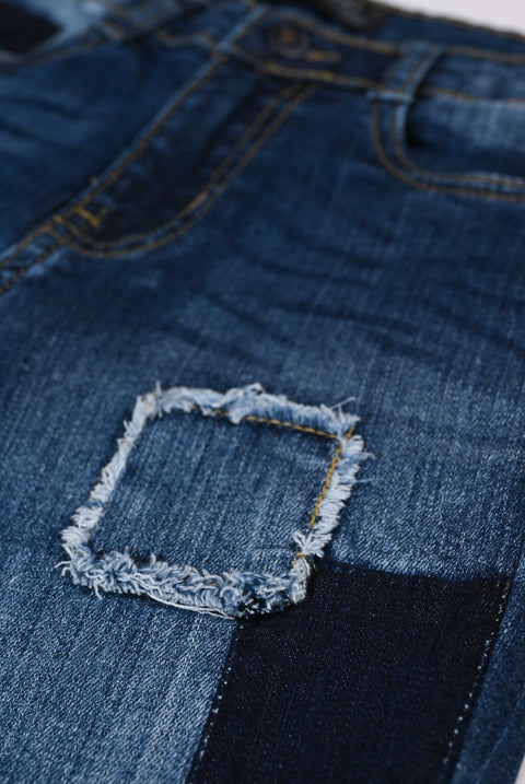 BOYS RIPPED DENIM SHORTS