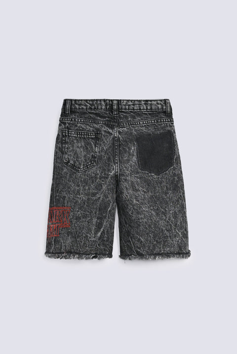 BOYS BERMUDA RANDOM WASH SHORTS