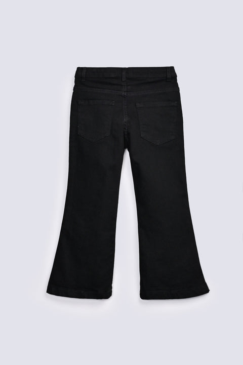 GIRLS FLARE FIT DENIM