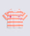 GIRLS STRIPERED BOXY T SHIRT