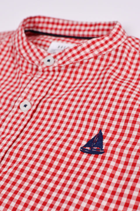BOYS CHECKERED SHIRT