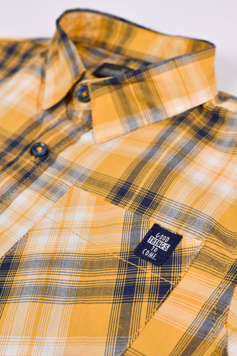 BOYS CHECKERED SHIRT