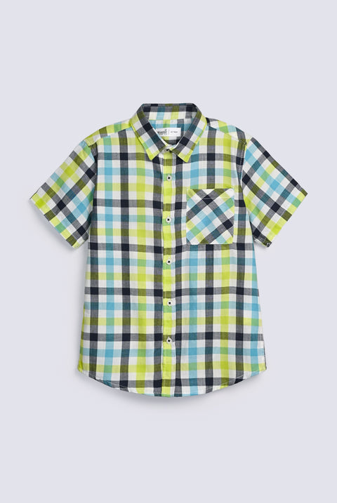 BOYS CHECKERED SHIRT